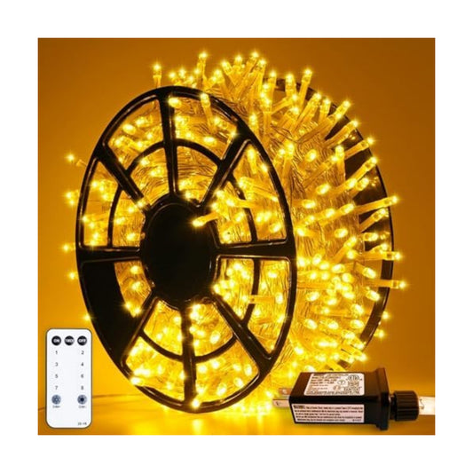 JMEXSUSS 500 LED Christmas Lights Outdoor, 8 Modes Christmas Tree Lights