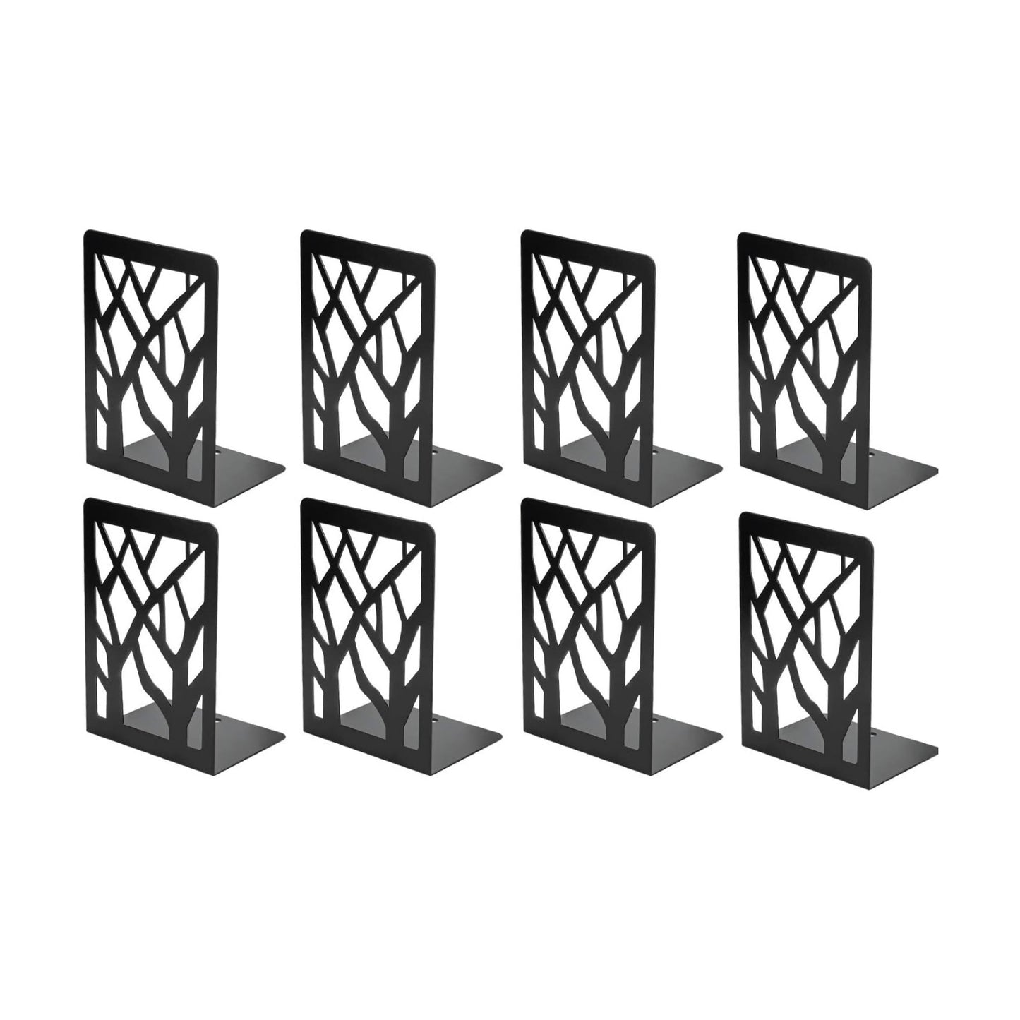 Heavy Duty Metal Book Stopper / 4 Pairs