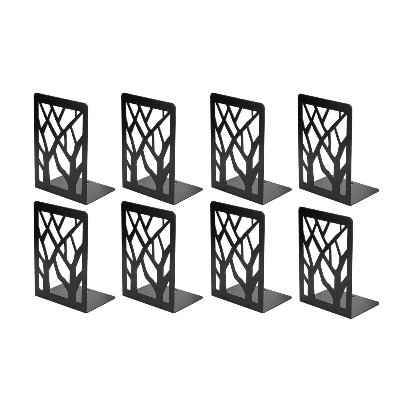 Heavy Duty Metal Book Stopper / 4 Pairs