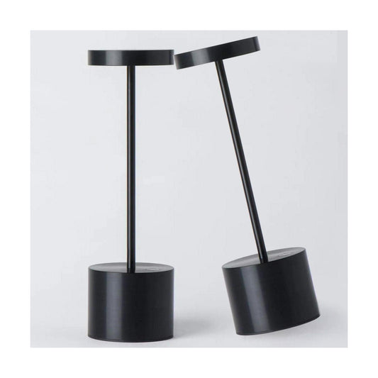 2Pack Cordless Table Lamp, Rechargeable LED Battery 5000mAh Metal USB Portable Powered Desk Lamp, 3 Levels Brightness