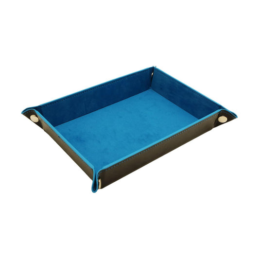 Valet Organizer / Catchall Tray for Jewelry / Blue