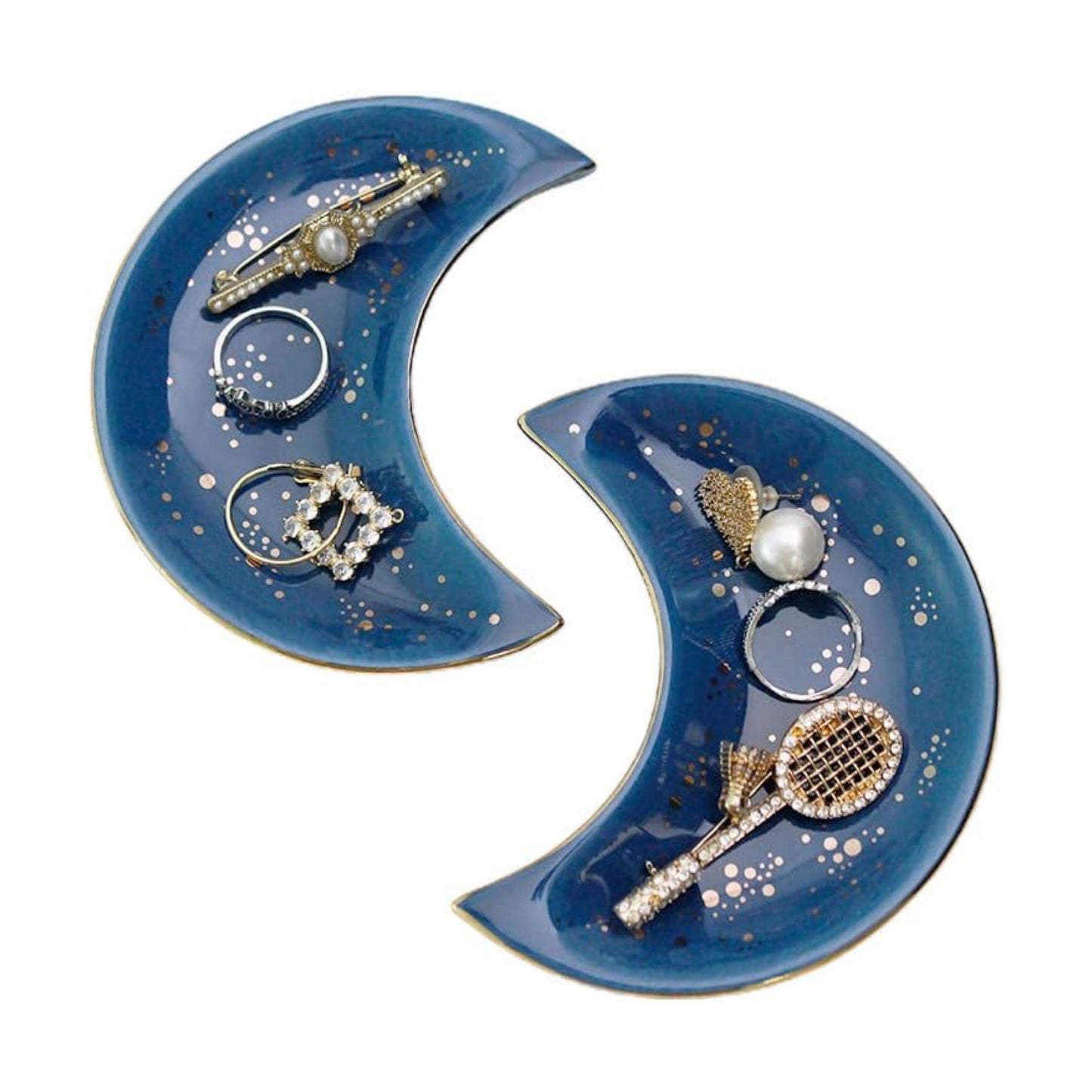 Modern Accent Tray / Blue / Set of 2