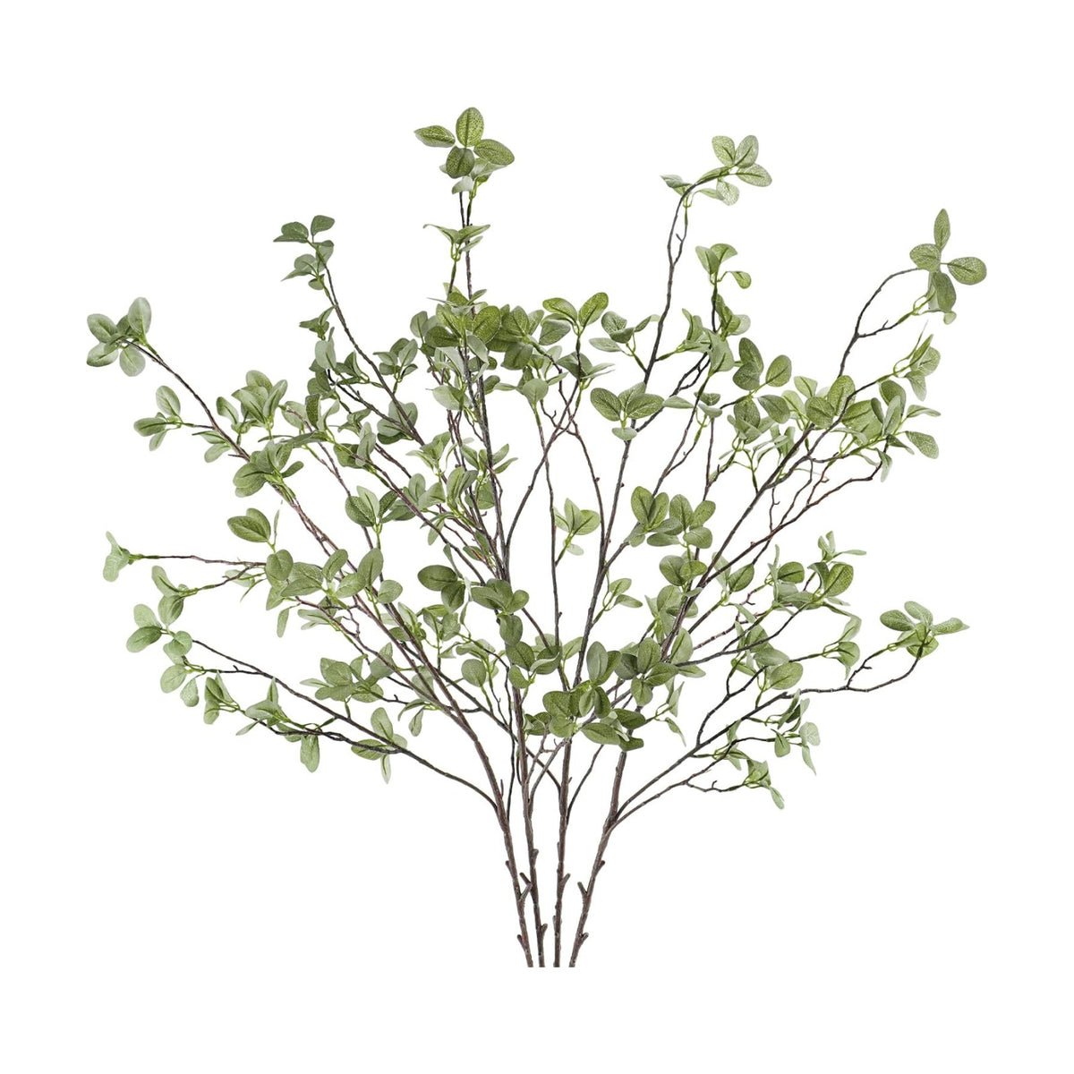 41” Artificial Greenery Stems, Long Fake Plant Twigs Faux Greenery Branches for Tall Vase Home Party Wedding Office Decor (4 Pcs)