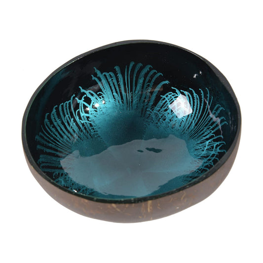 Candy Container / Key Holder for Entryway Table / Feather Blue