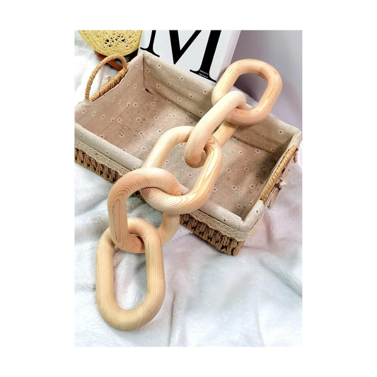 Wood Chain Link Decor