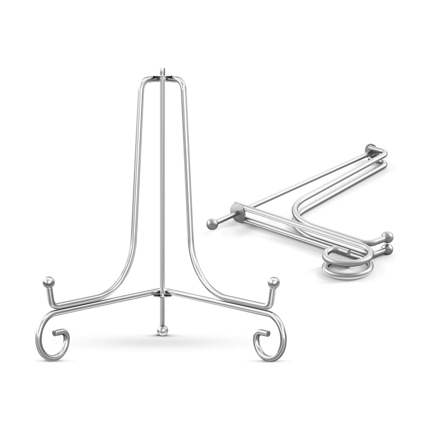 Holder + Metal Easel Stand for Picture Frame / 10 Inch