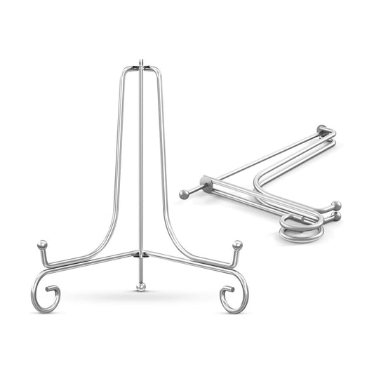 Holder + Metal Easel Stand for Picture Frame / 10 Inch