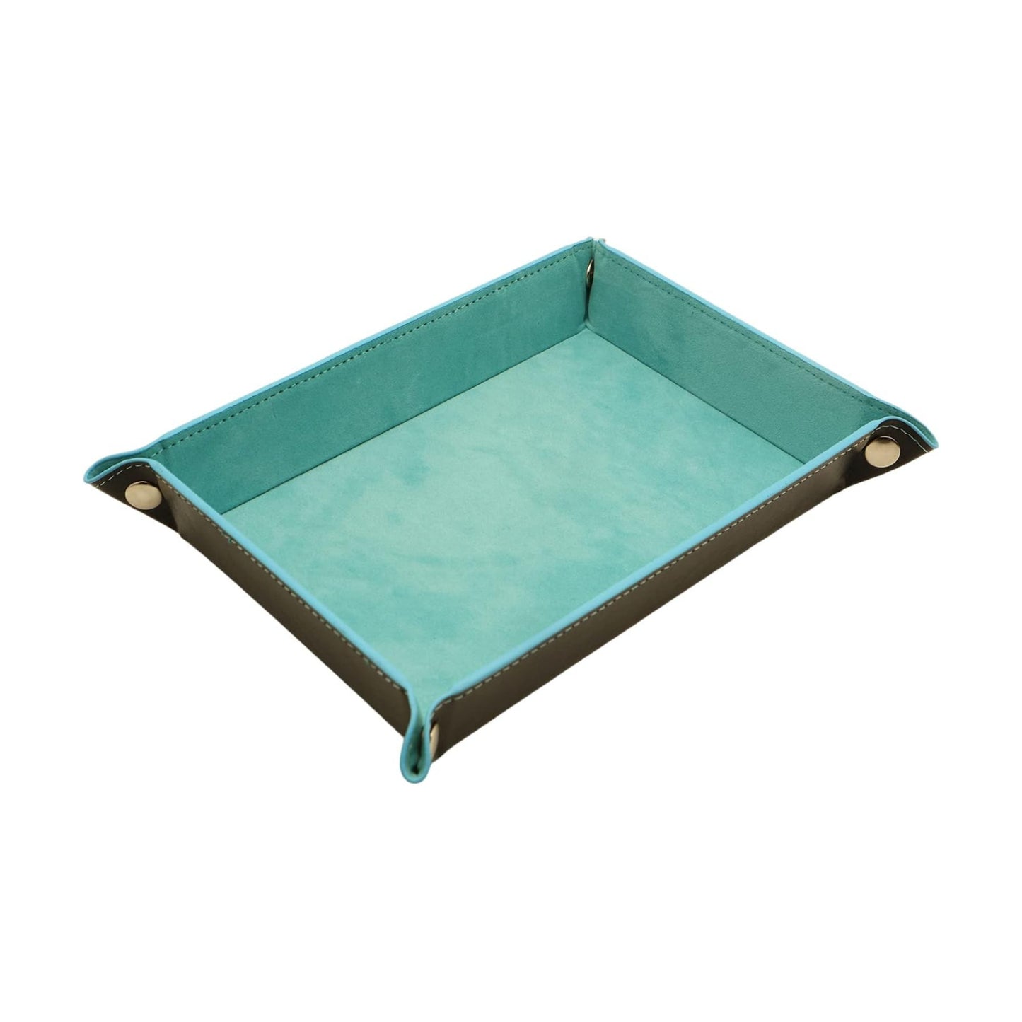 Valet Organizer / Catchall Tray for Jewelry / Light Blue