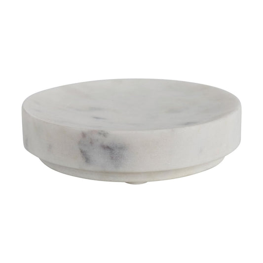 Marble Soap Dish / White