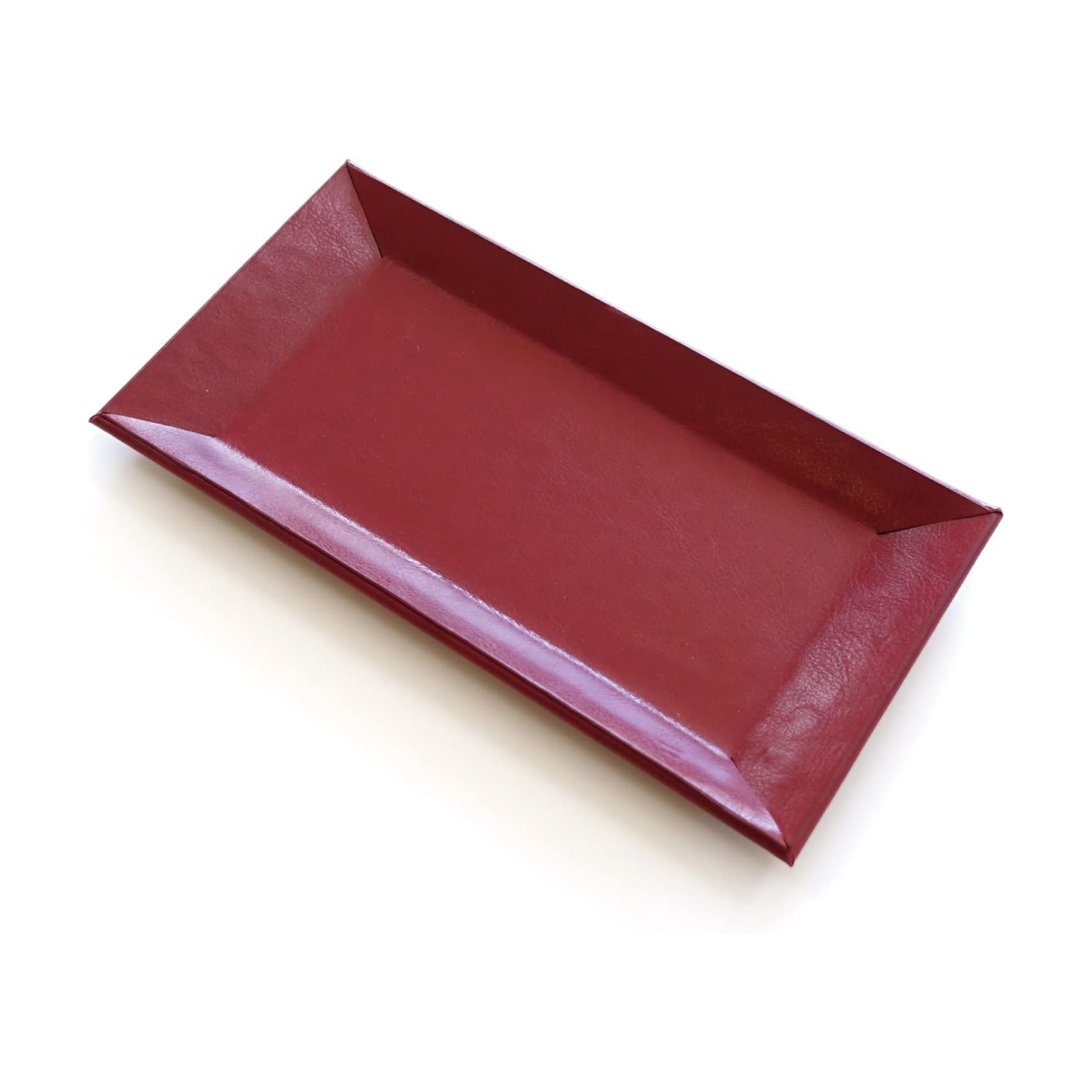 Jewelry Tray ADO-PL045 Dark Brown. / Red