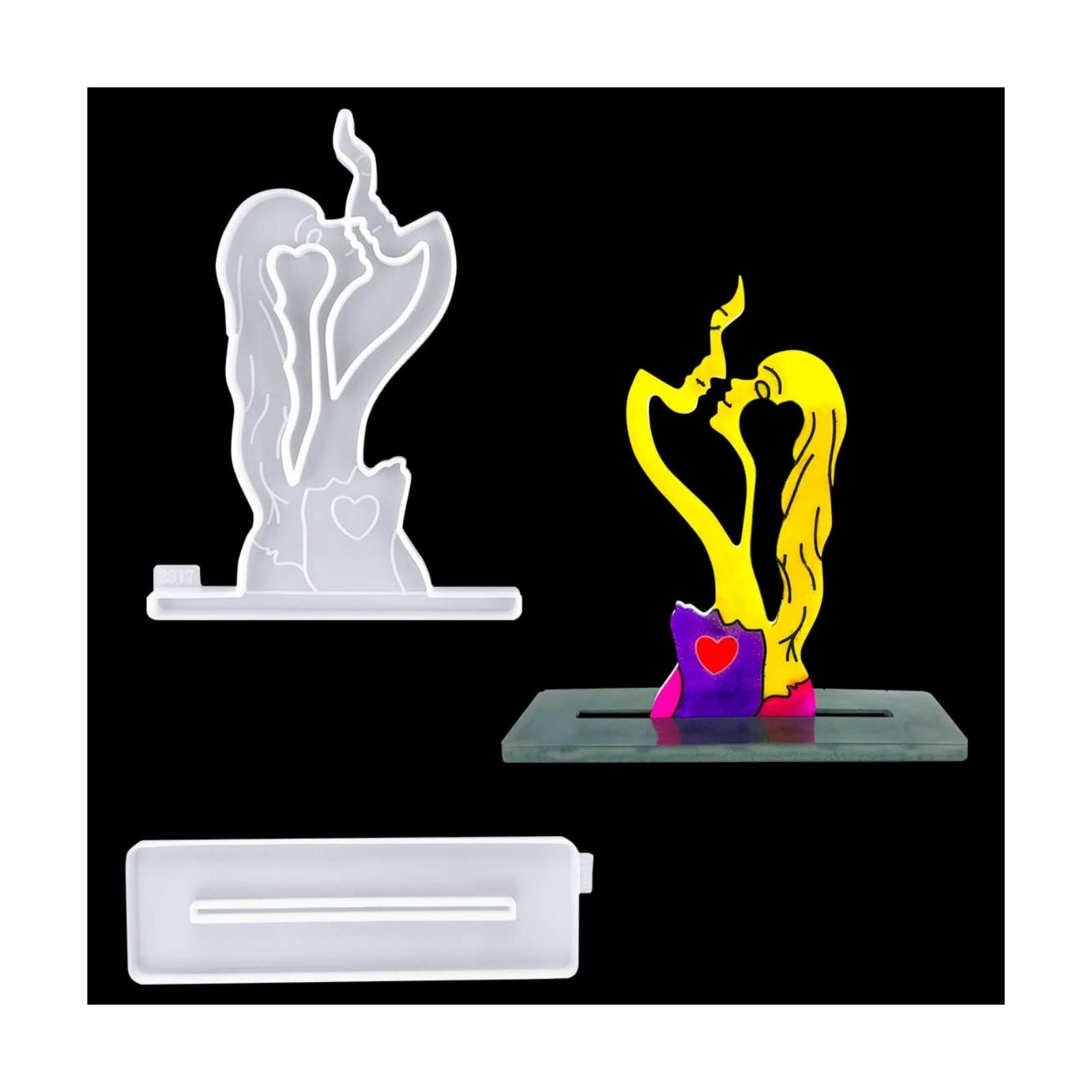 Abstract Statue Silicone Mold Kit / Portrait Molds