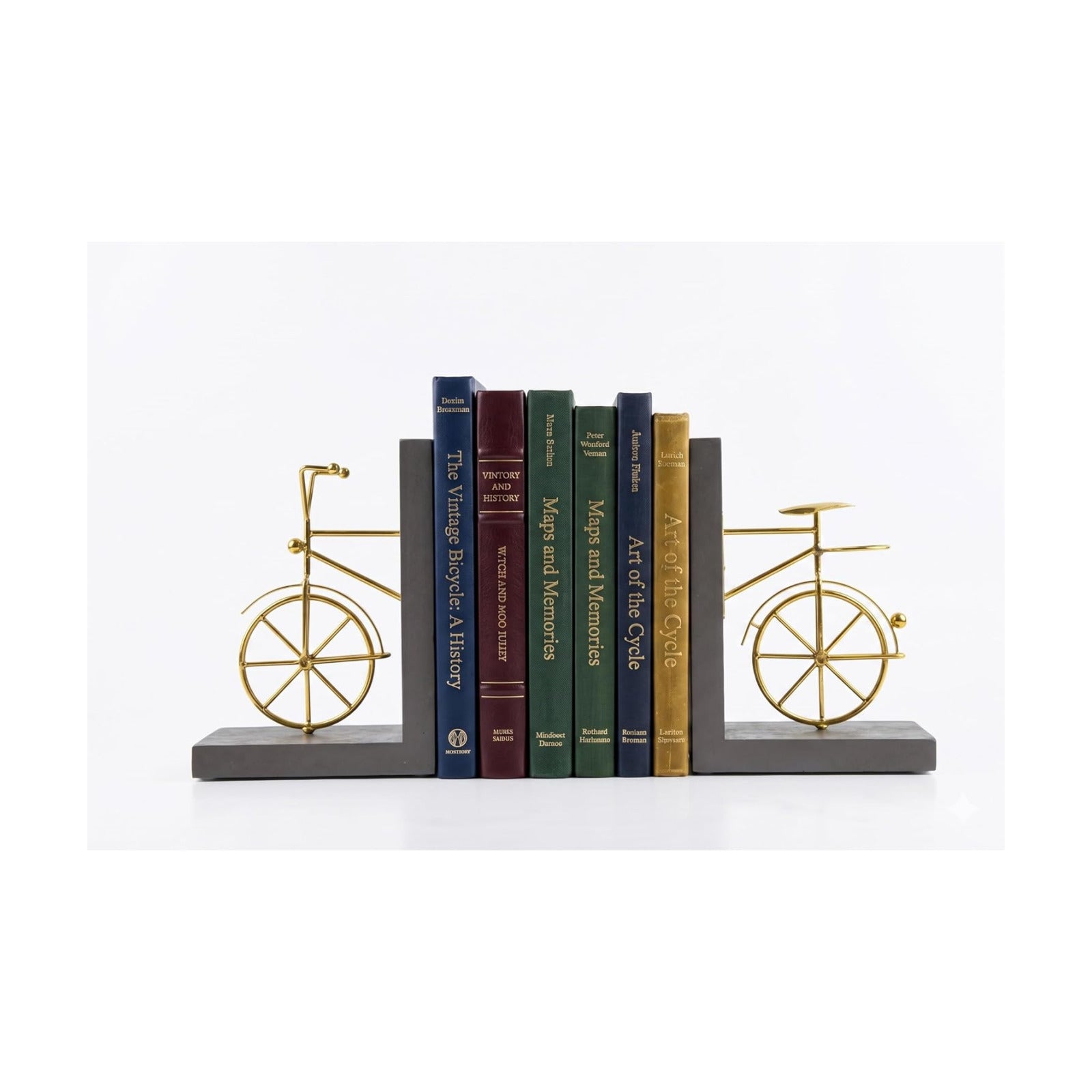 Handcrafted Distressed Wood & Metal Book