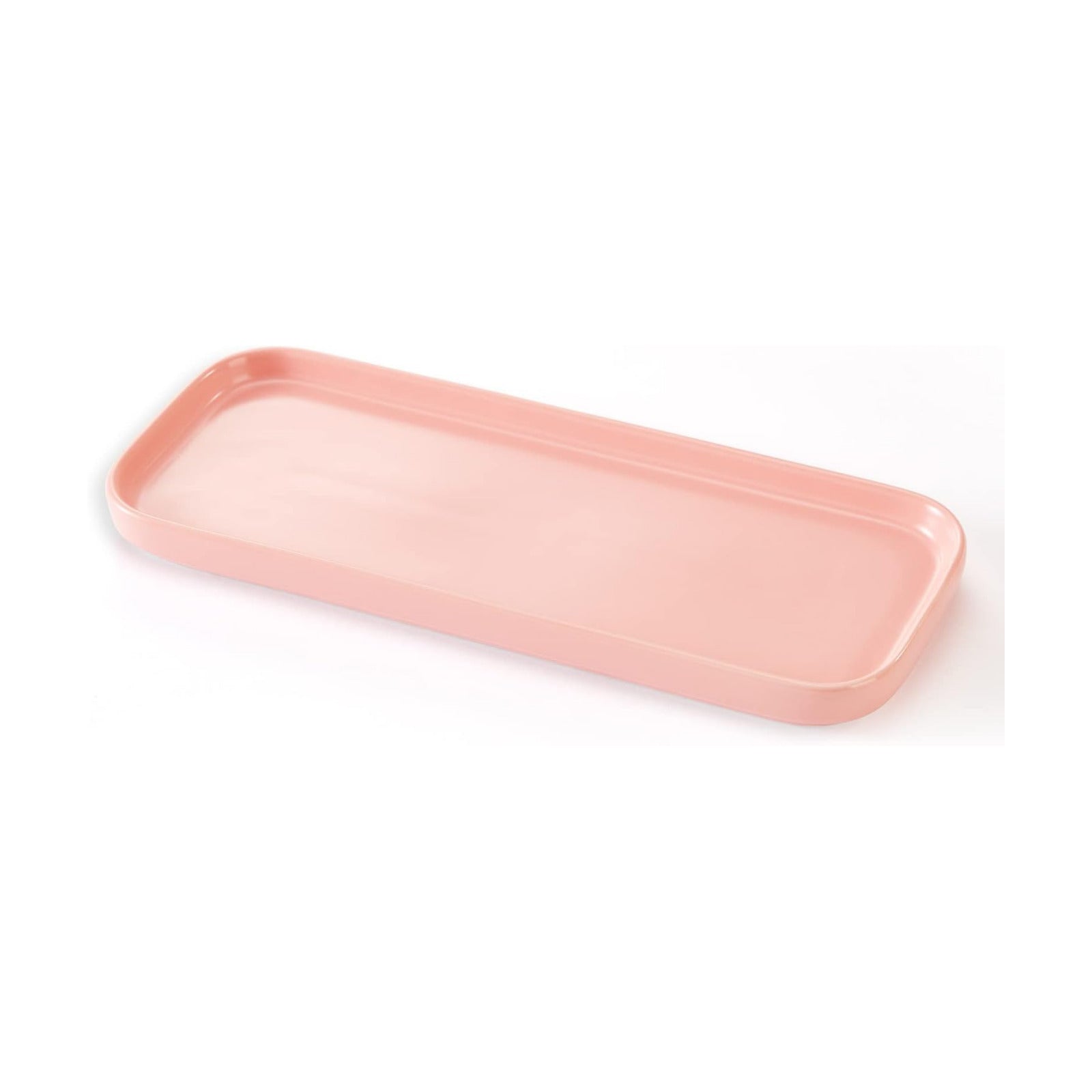 Ceramic Bathroom Tray / Pink