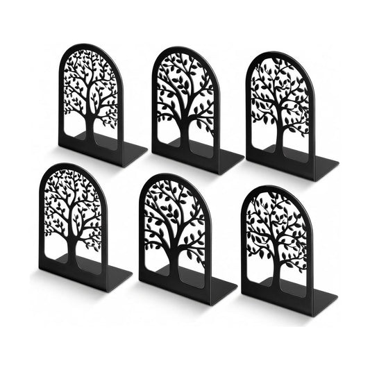 Metal Bookends / Book Ends / Black
