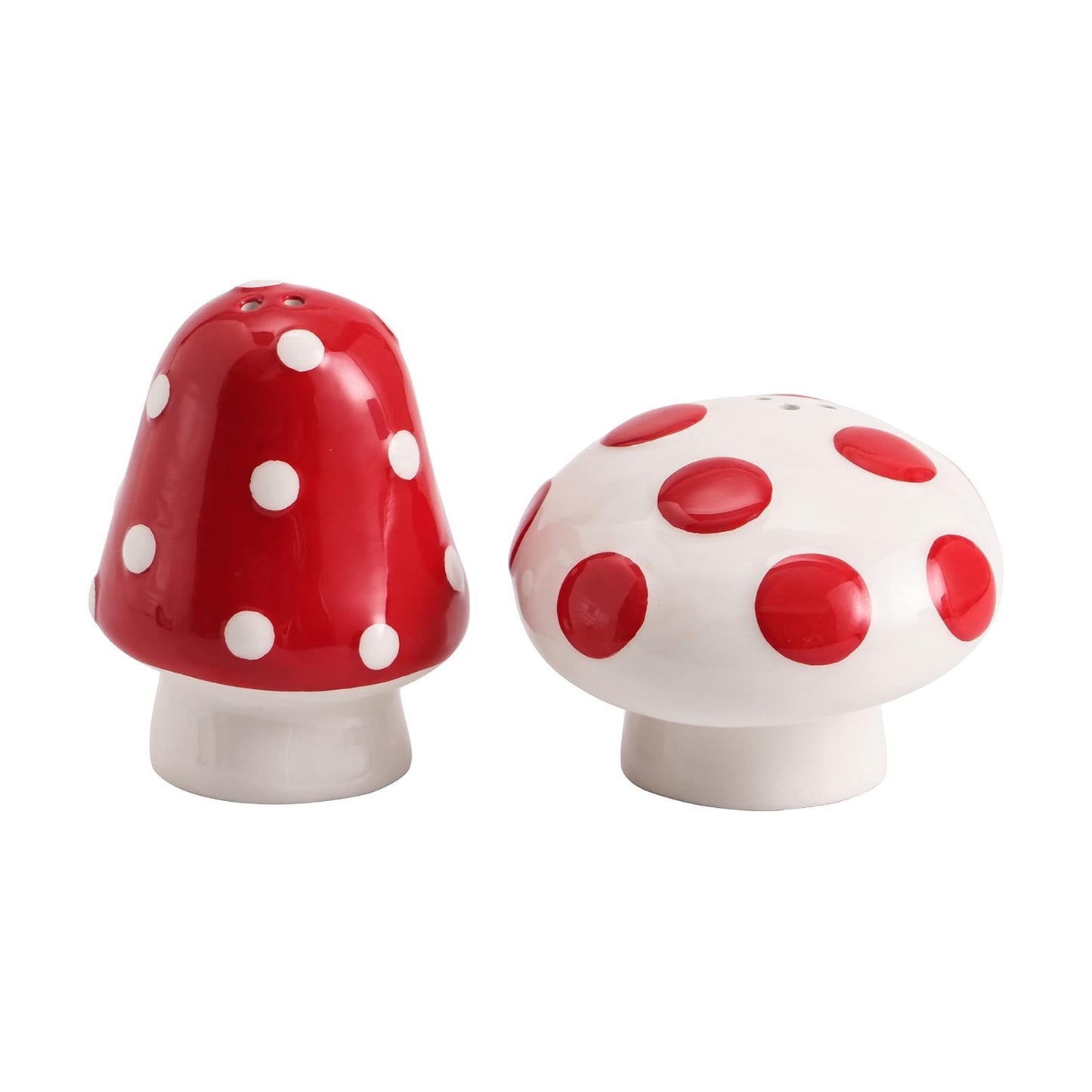 Gnome Mushroom Salt & Pepper Shaker Set