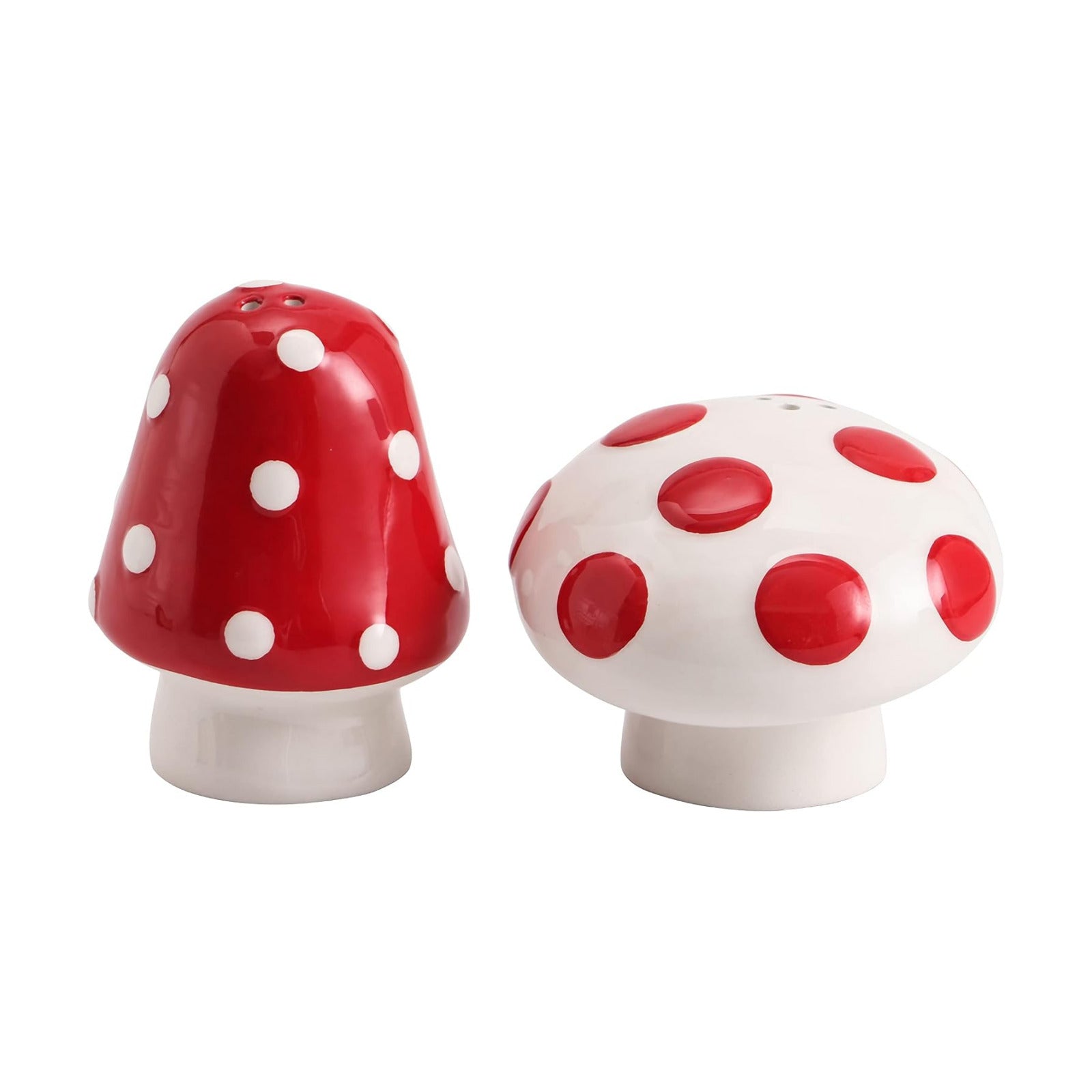 Gnome Mushroom Salt & Pepper Shaker Set