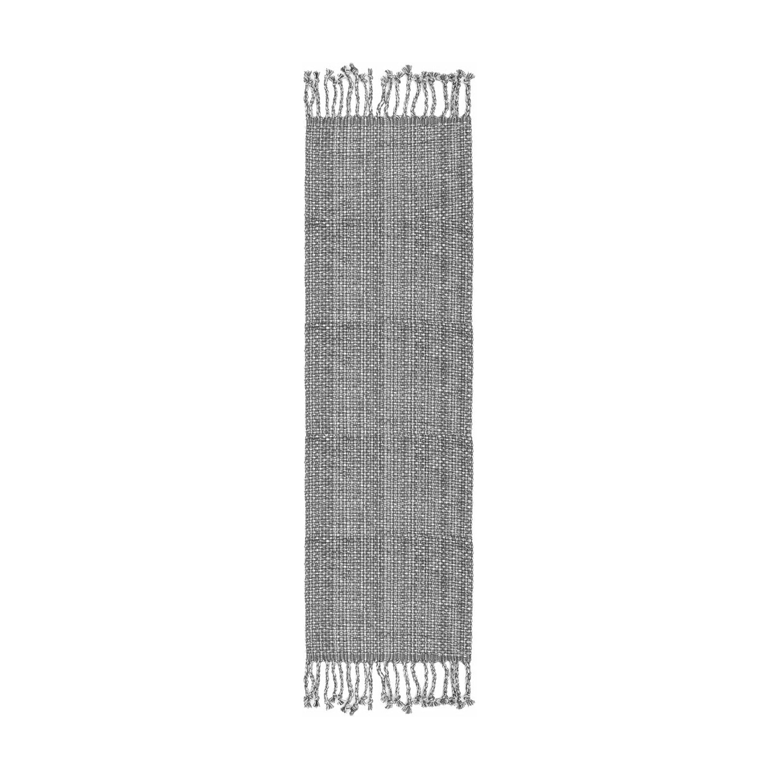 100% Cotton Table Runner for Dining Room Tables Rectangle Two Tone Woven Fabric 72" x 13" Soft Durable Table Runner
