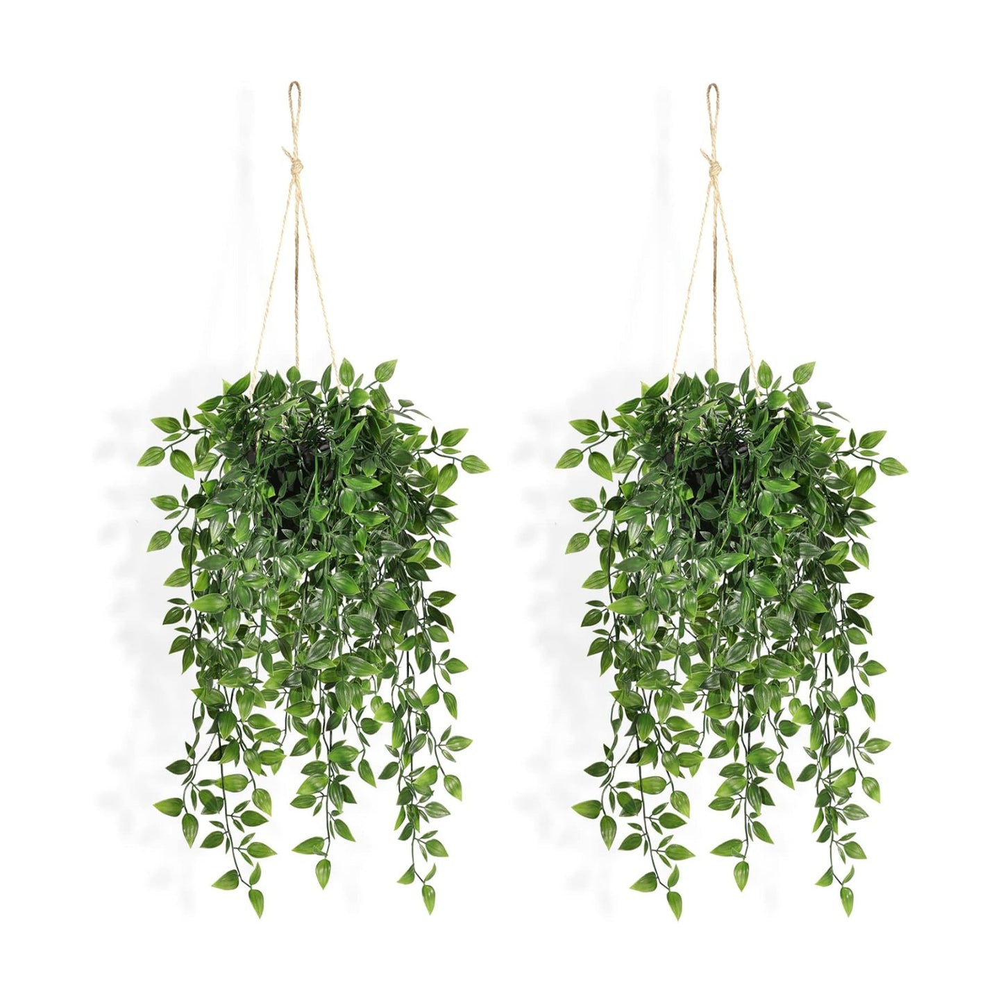 Faux Greenery Plant / Green-2 / Set of 2