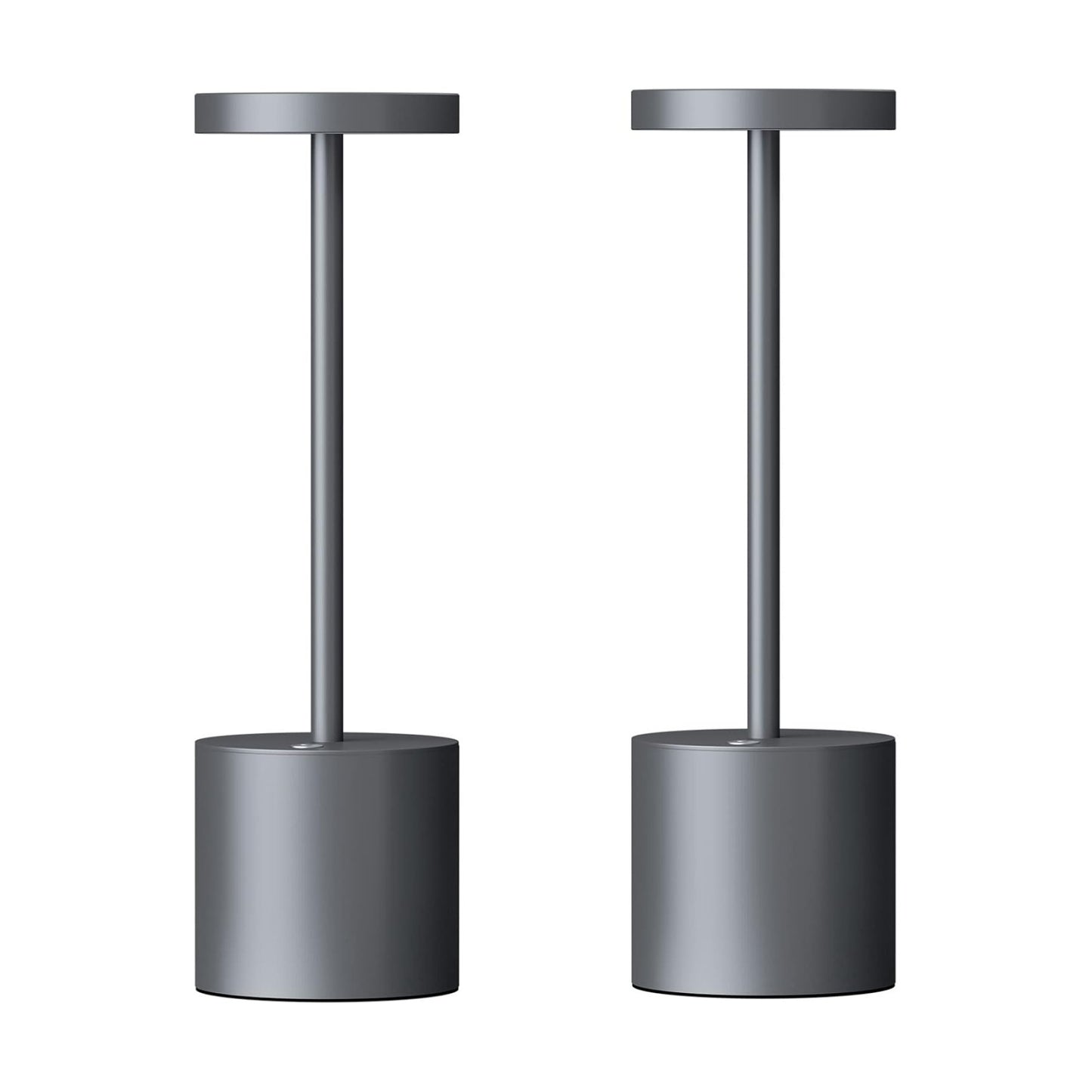 SAKRINGT 2 Pack Cordless Table Lamp Rechargeable,5000mAh Battery Operated Portable LED Table Light,Dimming Desk Lamp