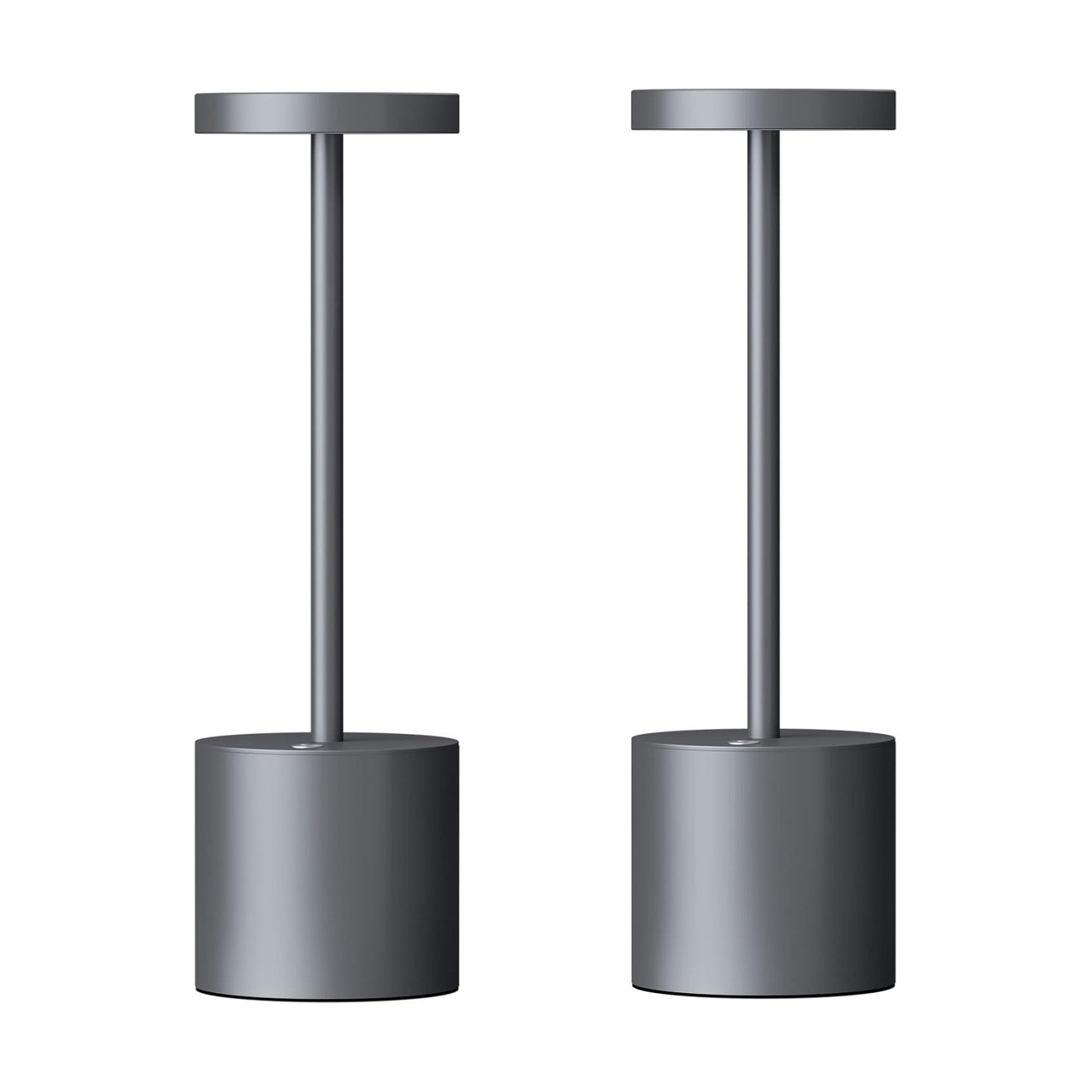 SAKRINGT 2 Pack Cordless Table Lamp Rechargeable,5000mAh Battery Operated Portable LED Table Light,Dimming Desk Lamp