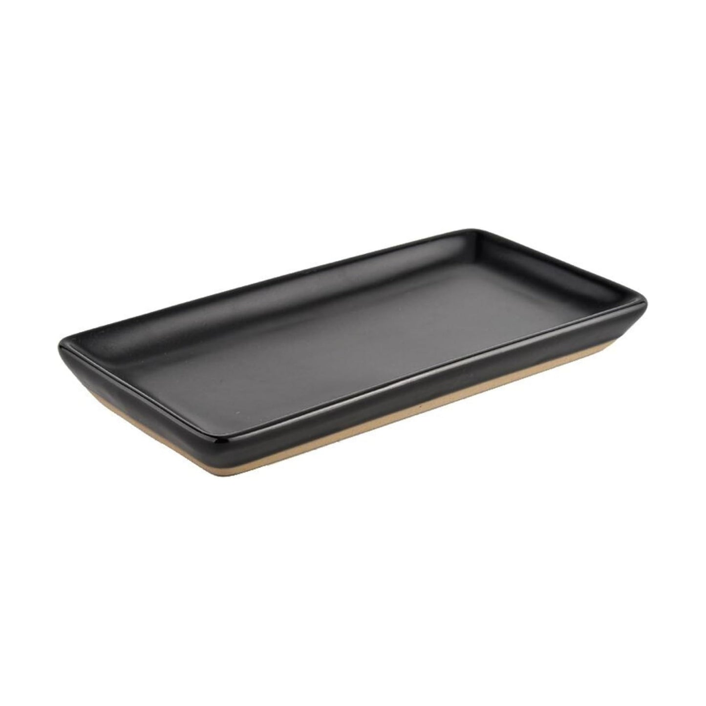 Glass Soap Holder / Black