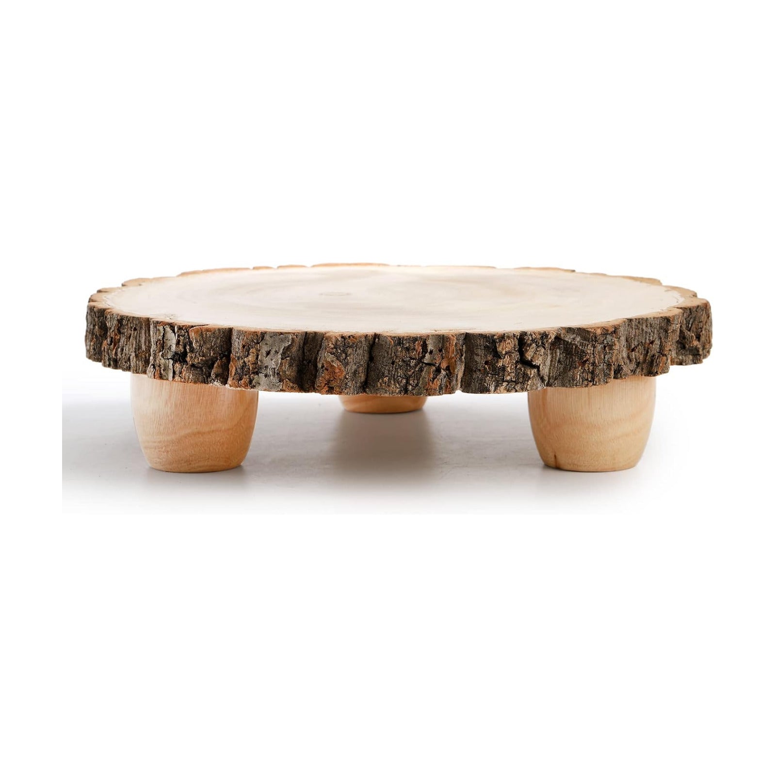 Wood Cake Stand / 11 Inch