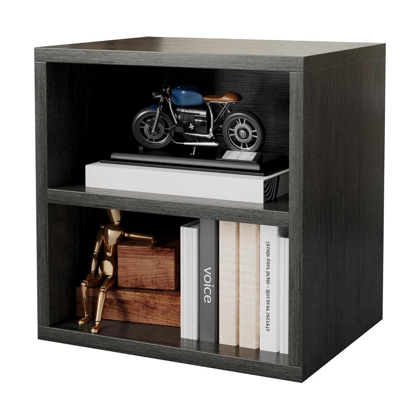 Magic DIY Cube Storage Organizer Stackable Cubes / French Oak / 1 Layer Cube