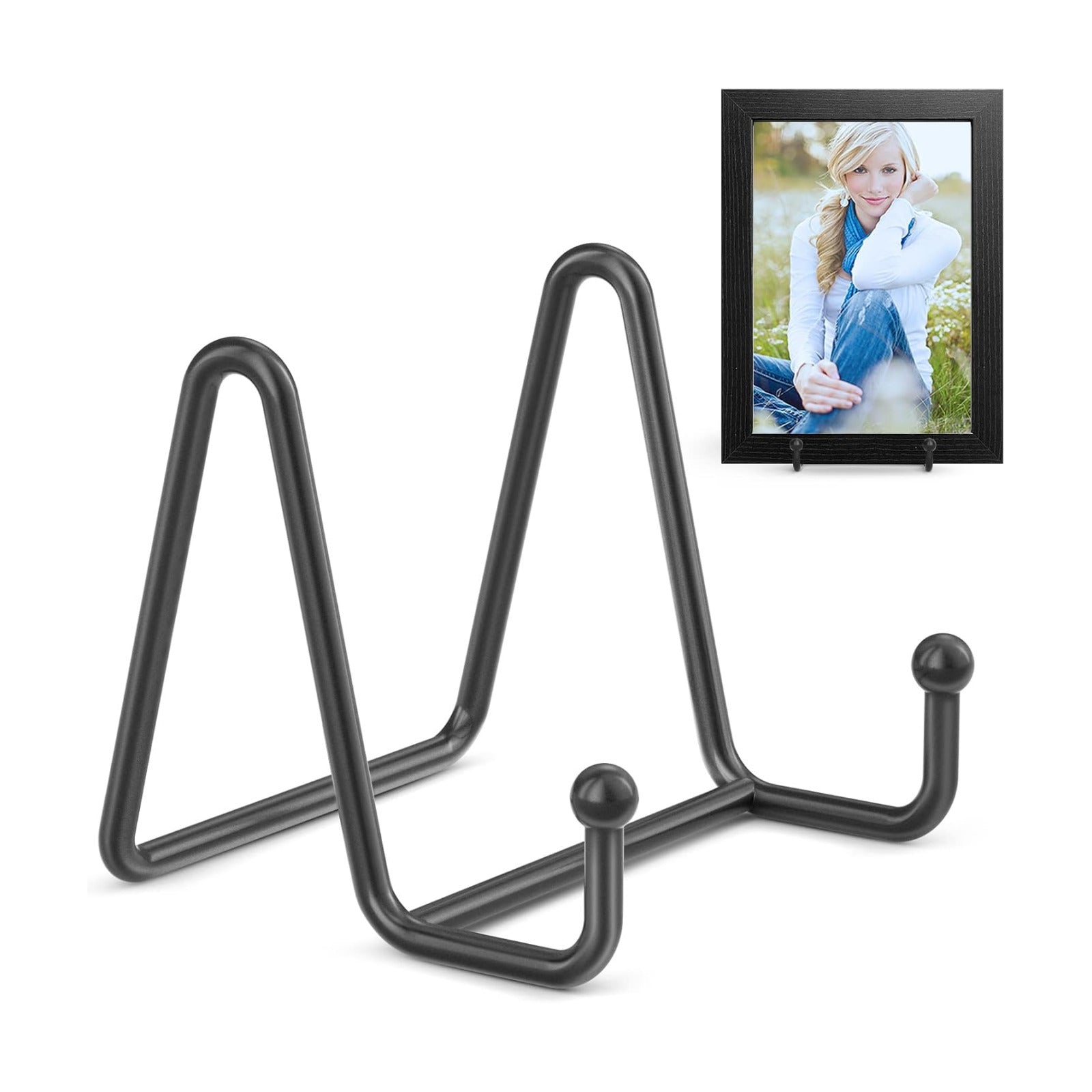 Book / Small Display Stands / 3 Inch / Black / Set of 4