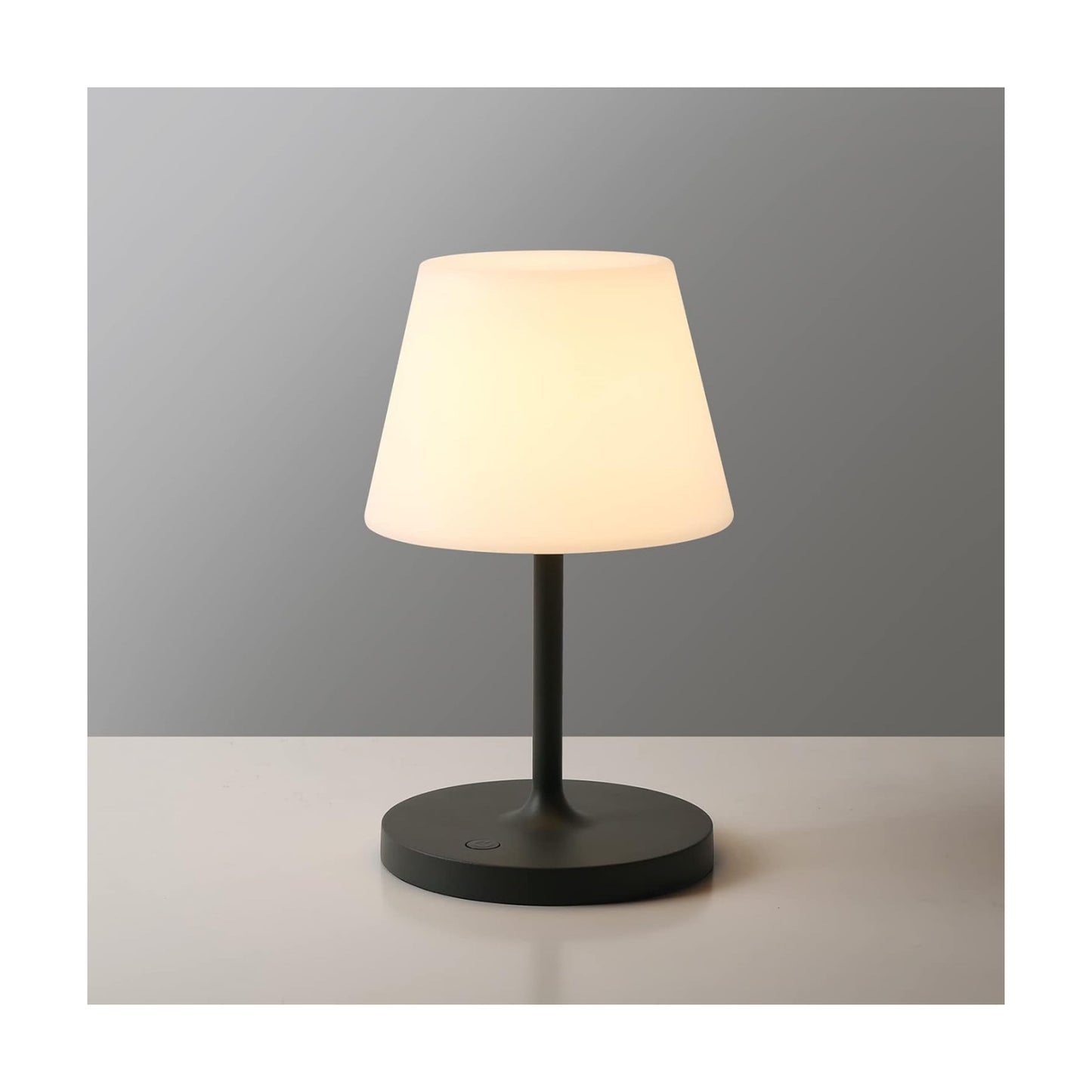 WEILAILUX Outdoor Battery Operated Table Lamp Waterproof, 4000mAh Cordless Table Lamp Rechargeable, Touch Dimmable Desk