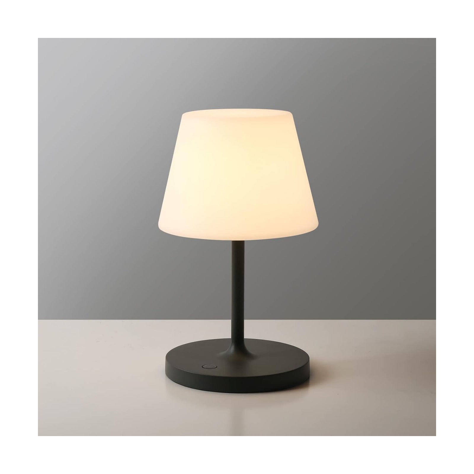 WEILAILUX Outdoor Battery Operated Table Lamp Waterproof, 4000mAh Cordless Table Lamp Rechargeable, Touch Dimmable Desk