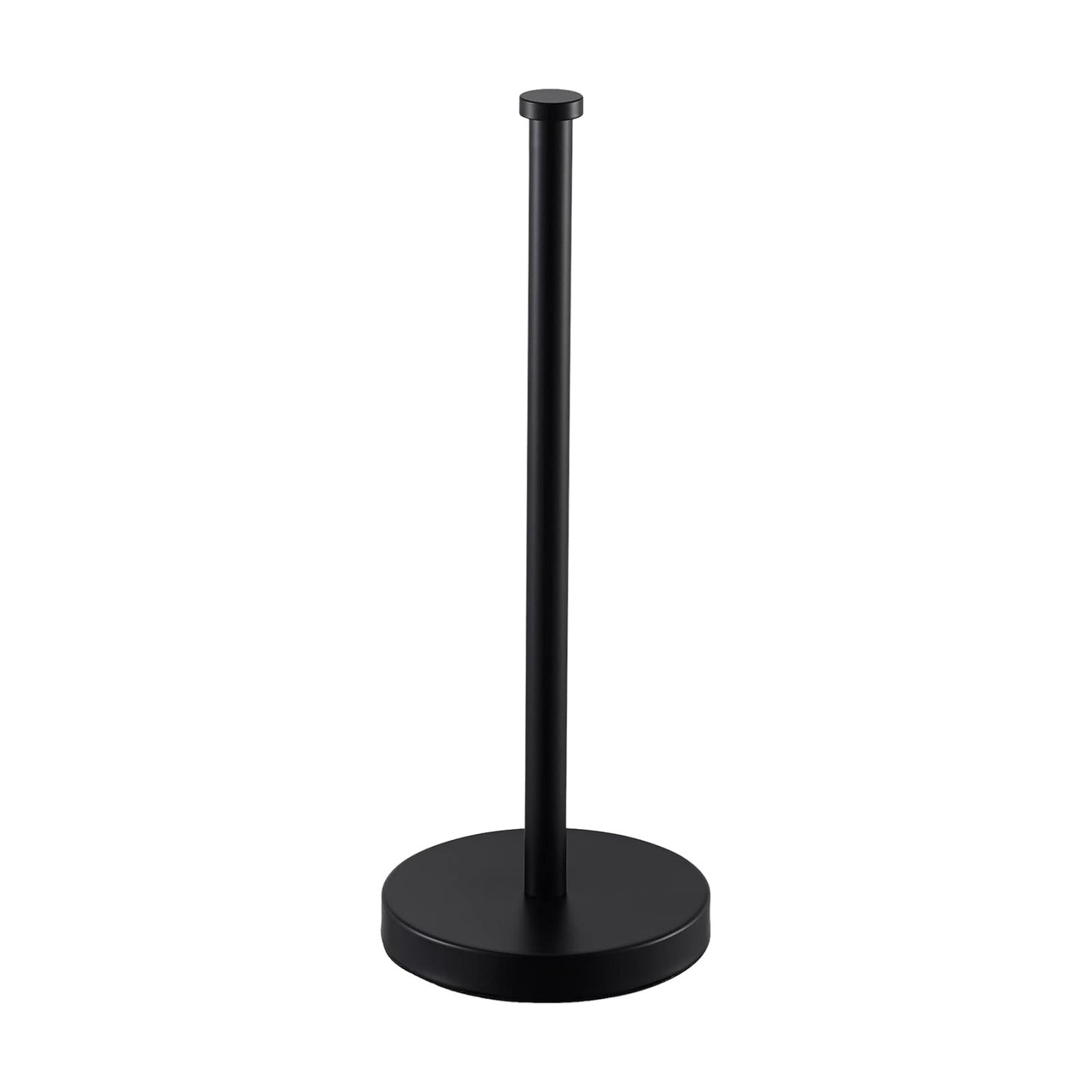 KES Toiler Paper Storage Stand, Heavy Base, 3 Rolls, Black | Freestanding Toilet Paper Holder Storage for Bathroom
