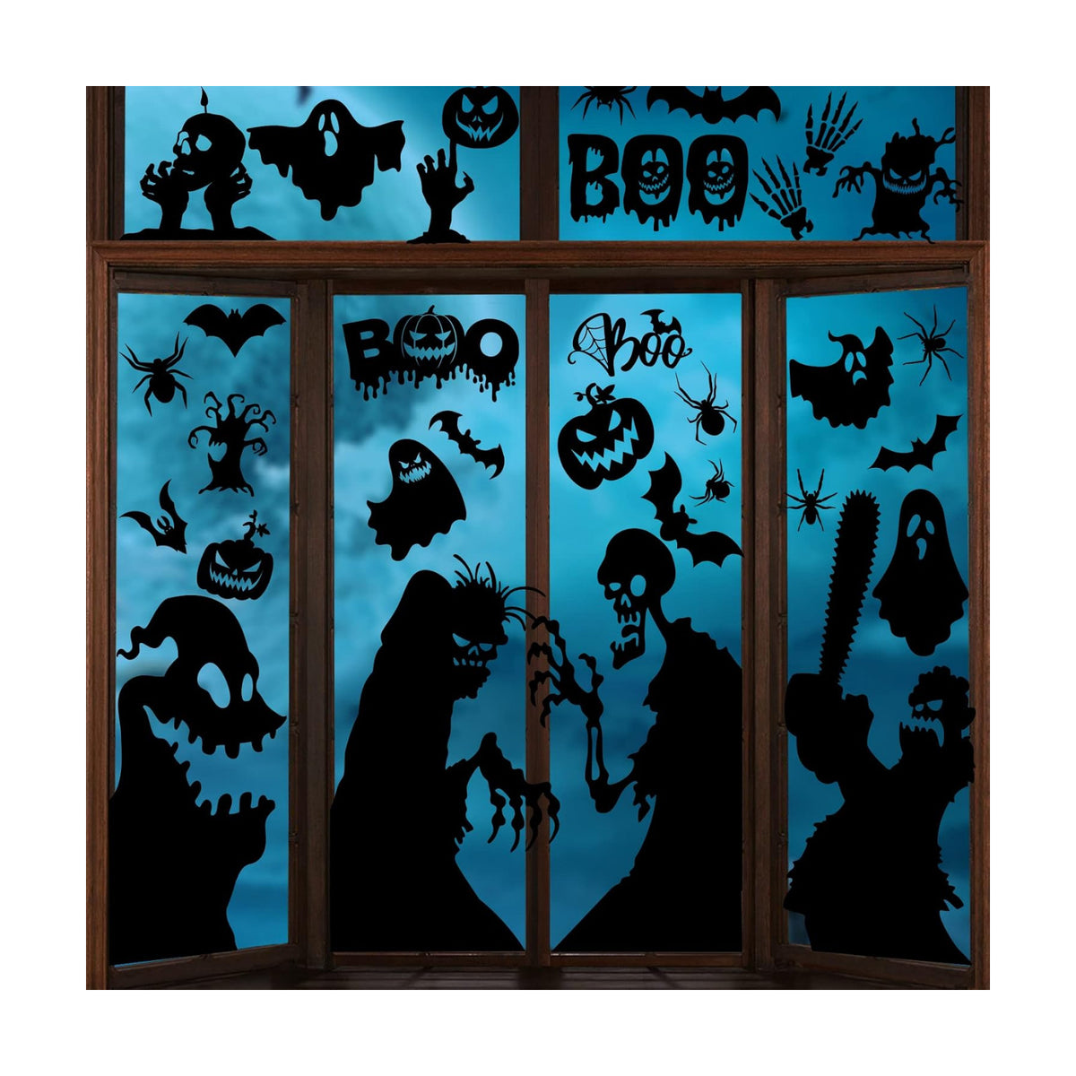 Halloween Window Clings Decor for Halloween Decorations