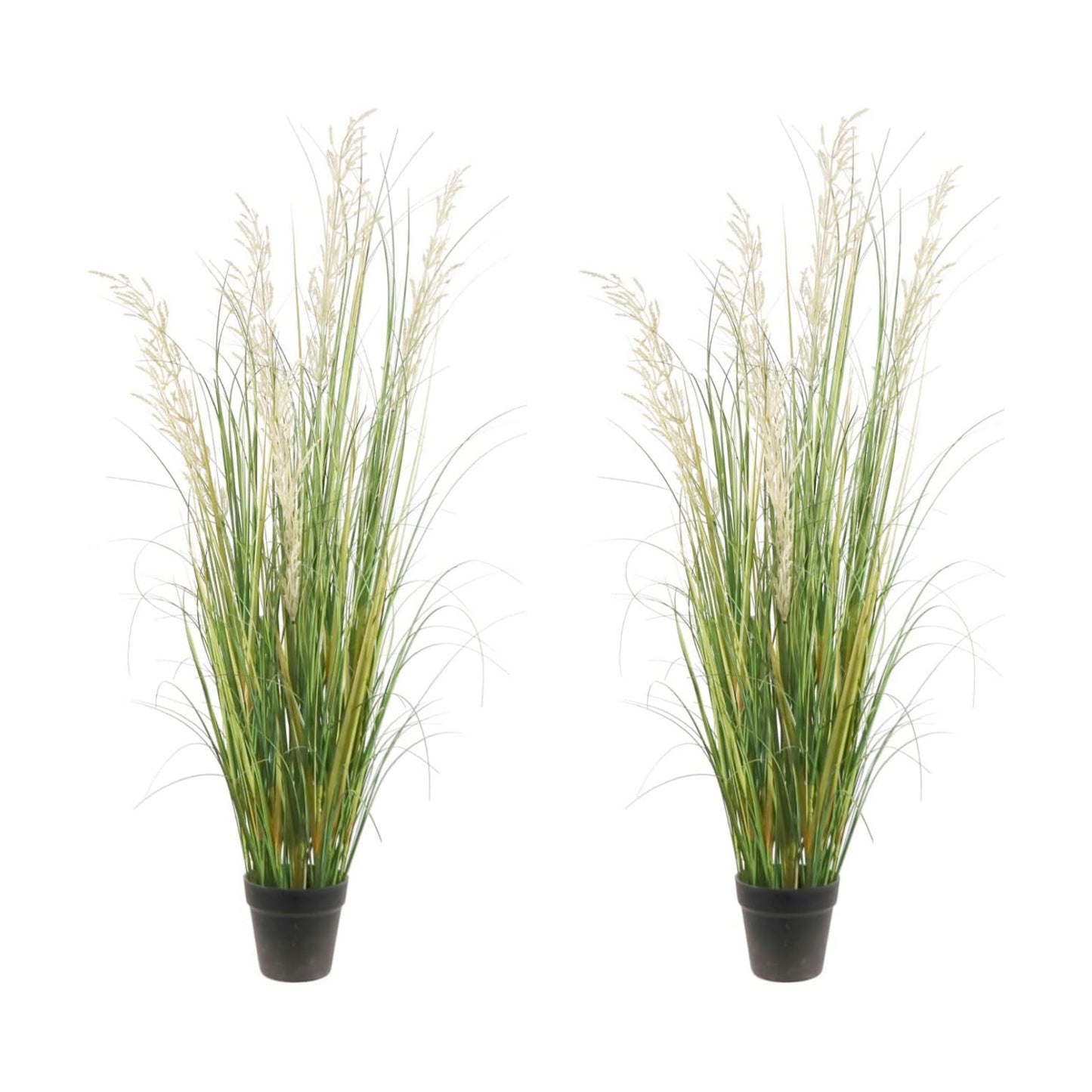 Artificial Plant / Faux House Plant in Pot / 4ft / 47 Inch / Set of 2