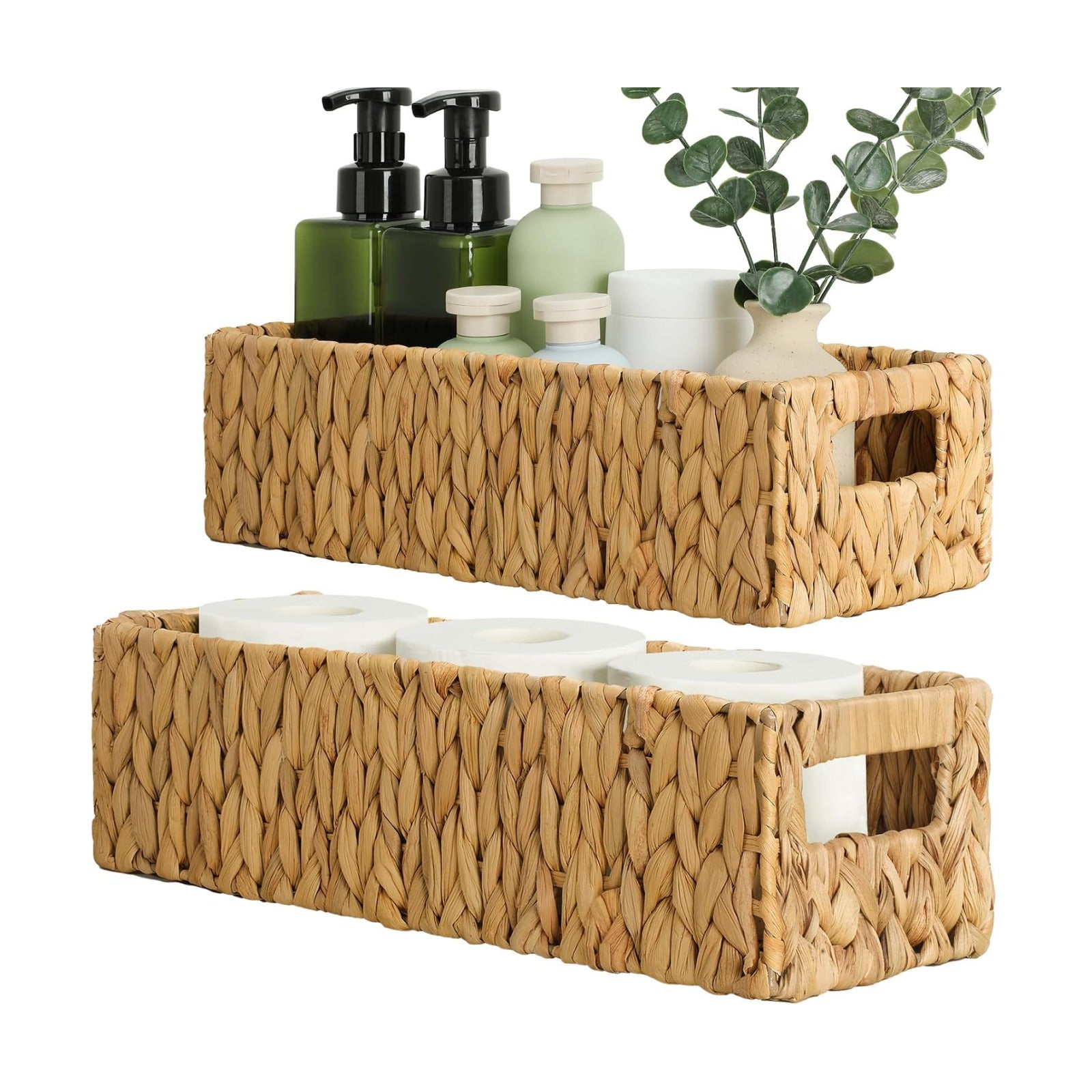 Nesting Small Wicker Basket / Water Hyacinth