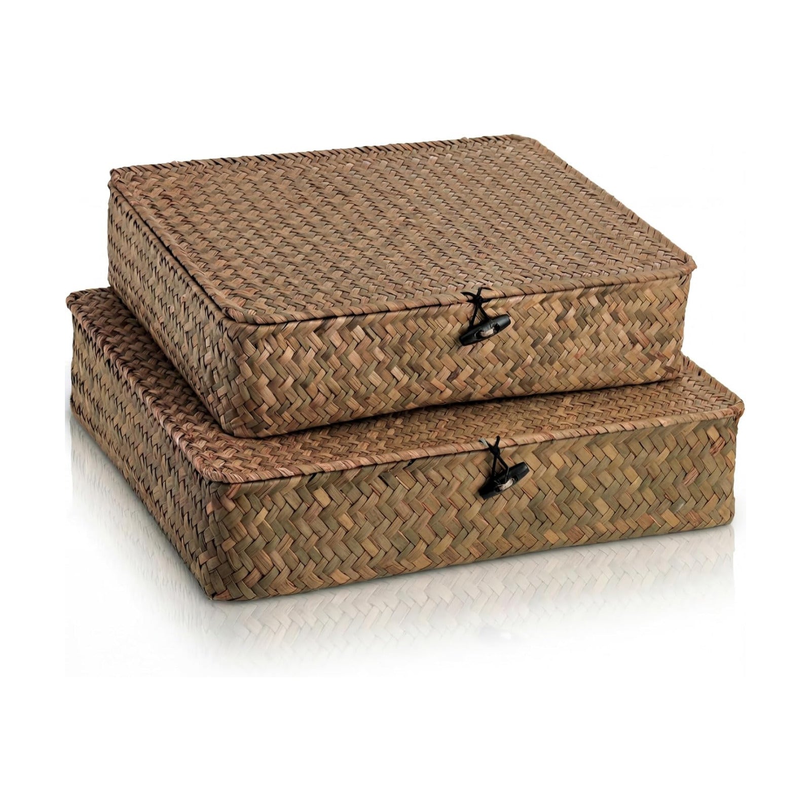 Handmade Seagrass Basket Set / Natural / Set of 2