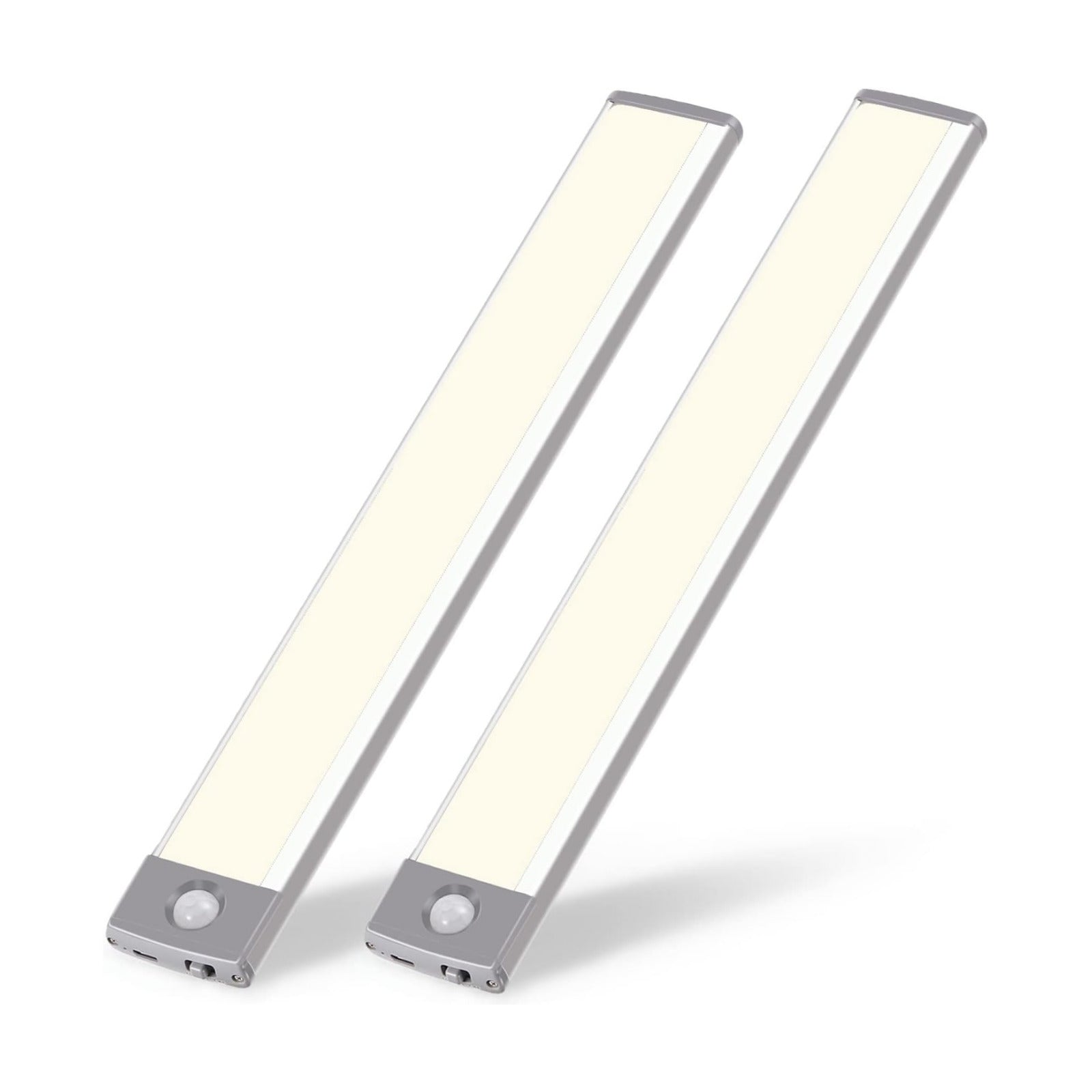 RXWLKJ 54-LED Under Cabinet Lights,USB Rechargeable Kitchen Night Light,Battery Operated Counter Closet