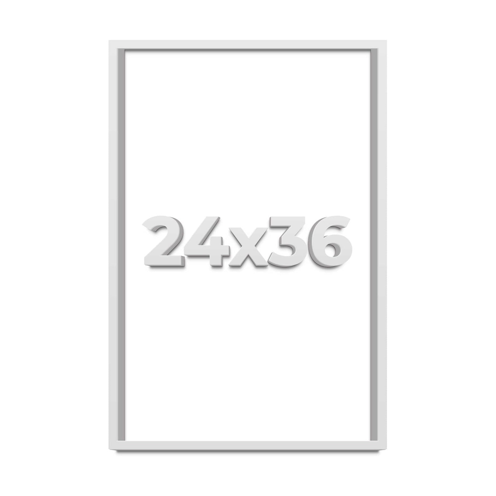 24x36 Large Shadow Box Display Wooden Frame with Acid-Free Backing UV Acrylic & Hanging Hardware with 0.75" Usable