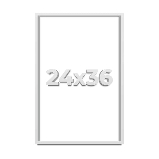 24x36 Large Shadow Box Display Wooden Frame with Acid-Free Backing UV Acrylic & Hanging Hardware with 0.75" Usable