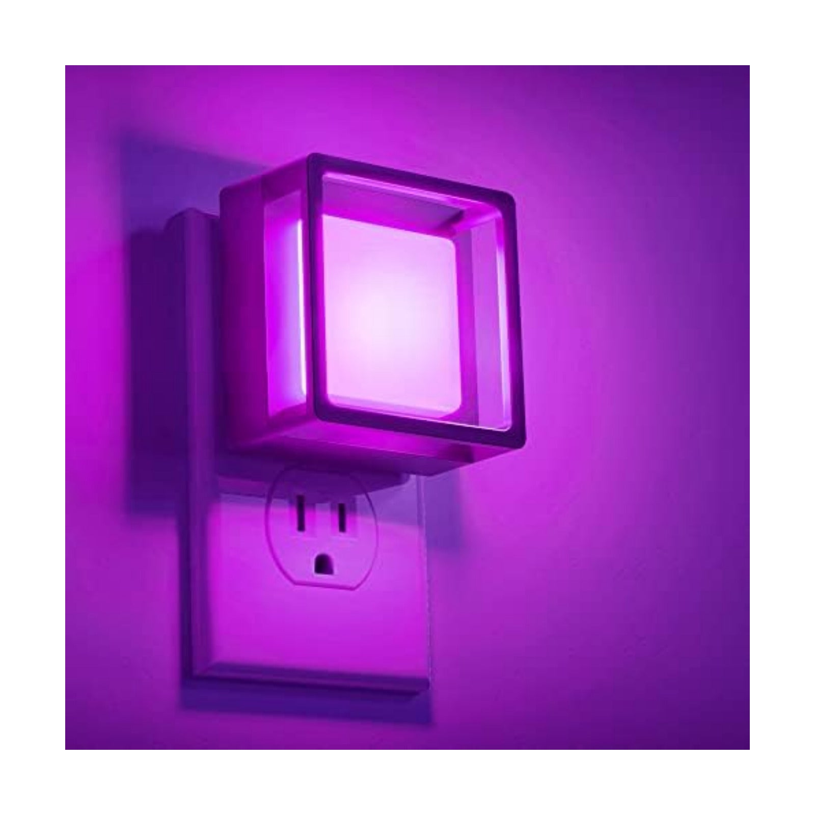 DORESshop Purple Night Light [2 Pack],Night Lights Plug Into Wall,Halloween