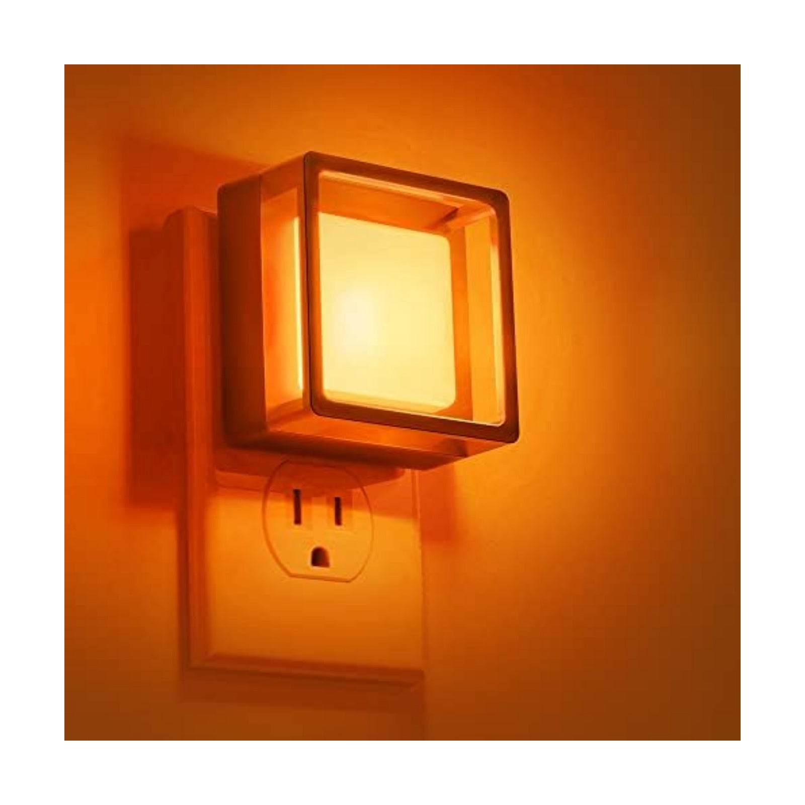 DORESshop Orange Night Light [2 Pack],Night Lights Plug Into Wall Halloween