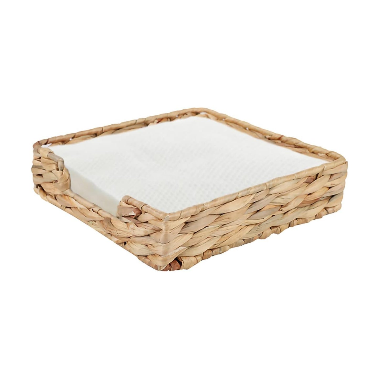 Water Hyacinth Napkin Holder Wicker Tissue Paper Holder Woven Napkins Dispenser / Original