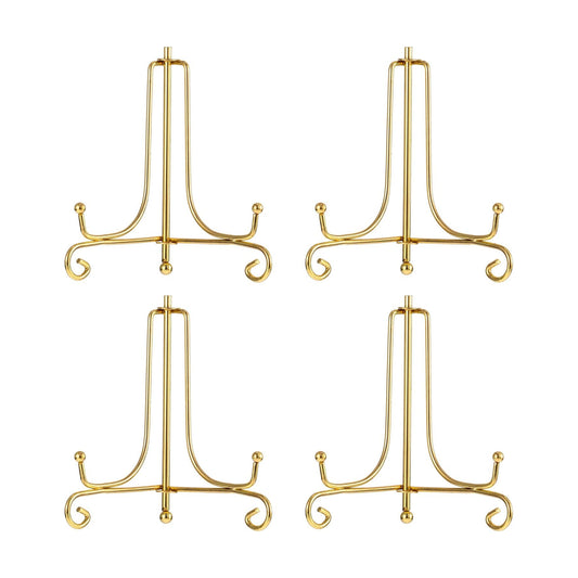 Photo Frames / Display Stand / Gold / Set of 4