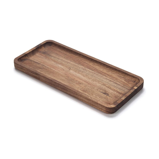 Acacia Wood Counter Tray / 11.8 x 5.5 x 0.8