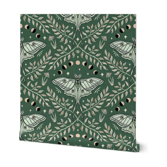 Peel & Stick Wallpaper Swatch / 24 x 12 / Green