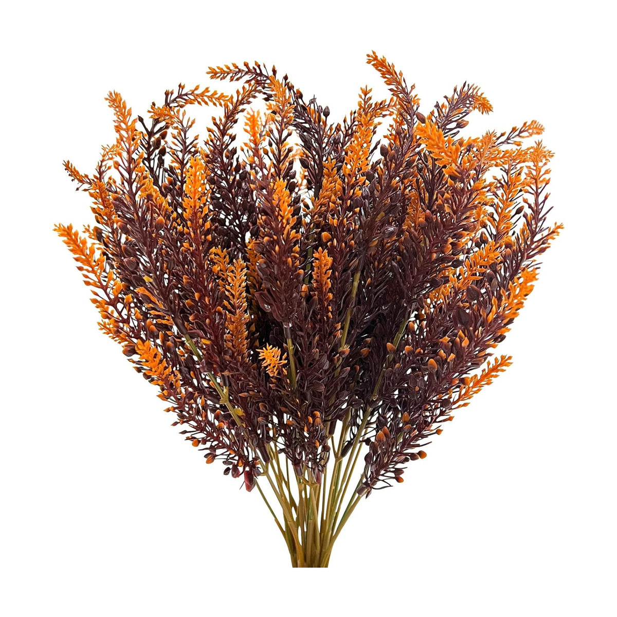 TURNMEON 10 Bundles Artificial Fall Flowers for Outdoors Fall Decorations