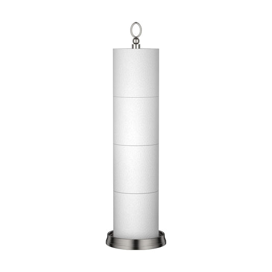 ROLABAM Heavy Weighted Toilet Paper Holder (with Reserve Function) Free Standing Toilet Paper Storage，Spare Toilet