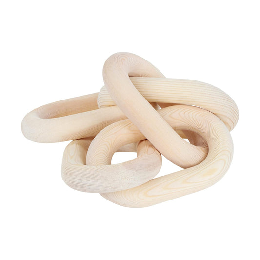 Wood Chain Link Decor / Small