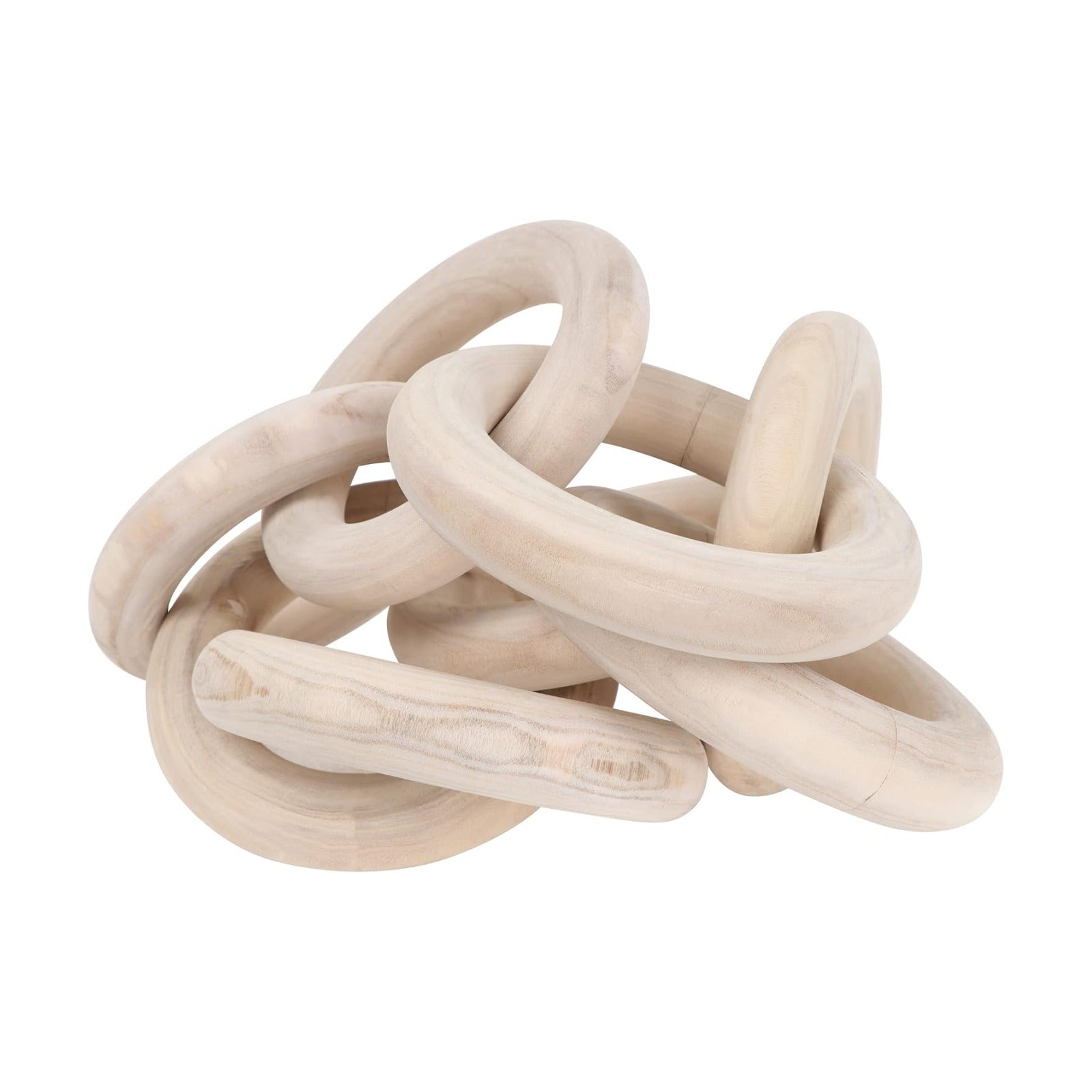 Wood Chain Link Decor / Large