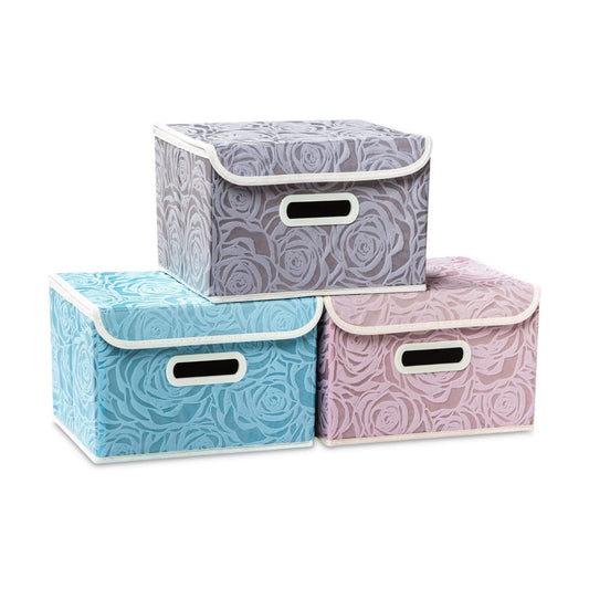 Collapsible Storage Boxes / Assorted Color / Small / Set of 3