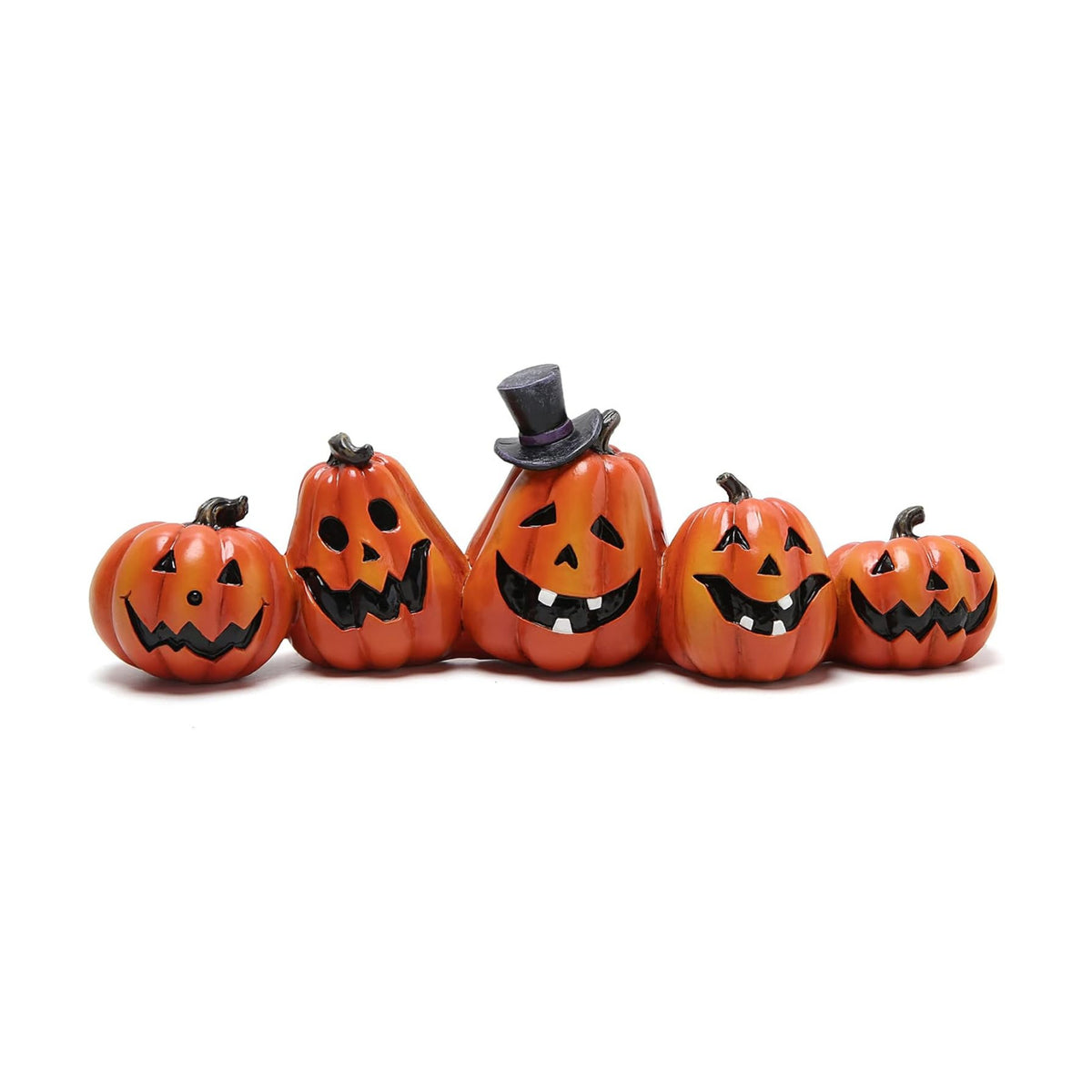 Hodao Halloween Pumpkin Decorations Indoor Jack O Lantern Tabletop Decor
